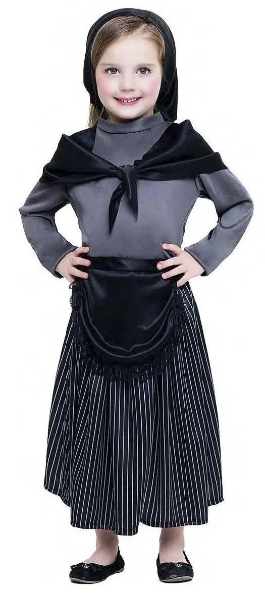 Disfraz de Castañera Infantil Navidad Infantiles Kimokawaii